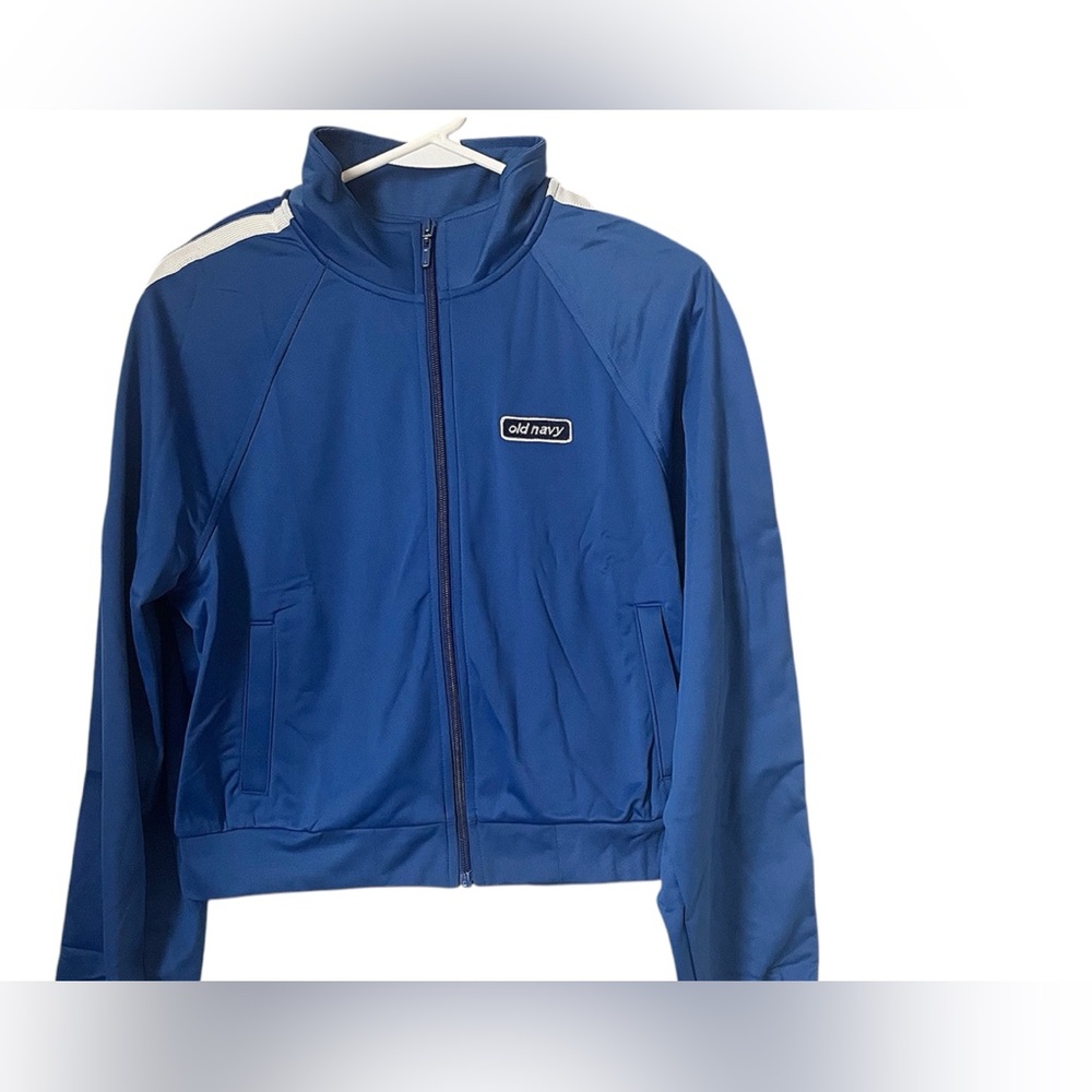 Old Navy Women’s 90’s Blue Track Jacket